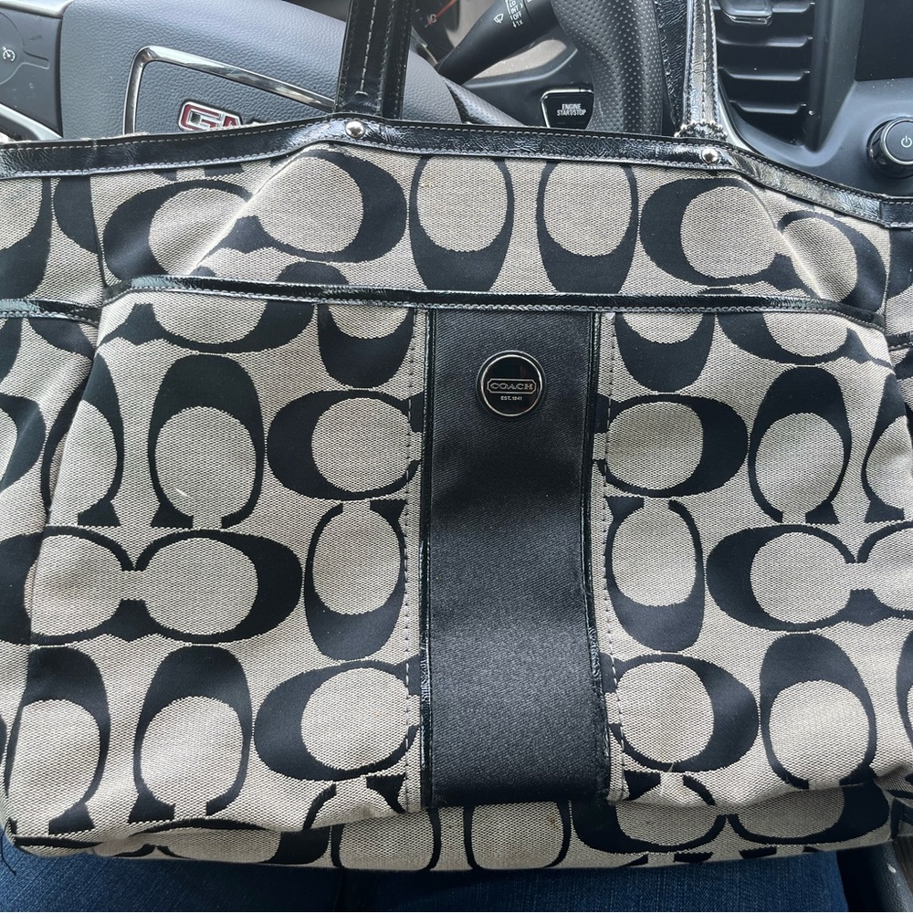Coach diaper bag